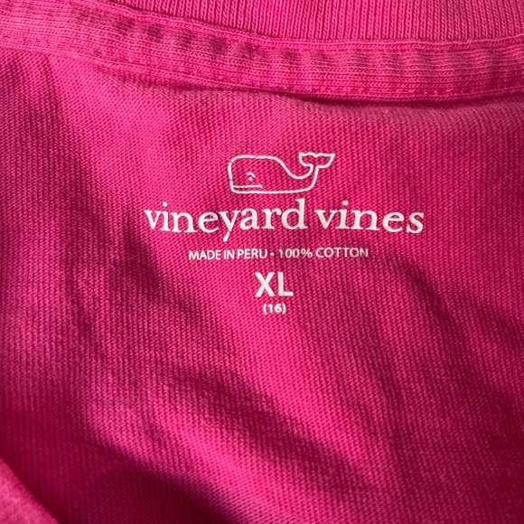 Vineyard Vines elf whale Merry Christmas shirt. Girls xl - Picture 3 of 4